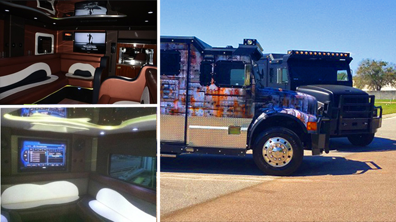 Illustration for article titled Used Armored Bank Trucks Become Hilariously Expensive Rap Star Limos